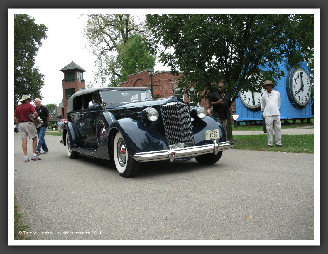 1937 Packard 1508 V-12 Conv  Sedan DaytonC 2011_217