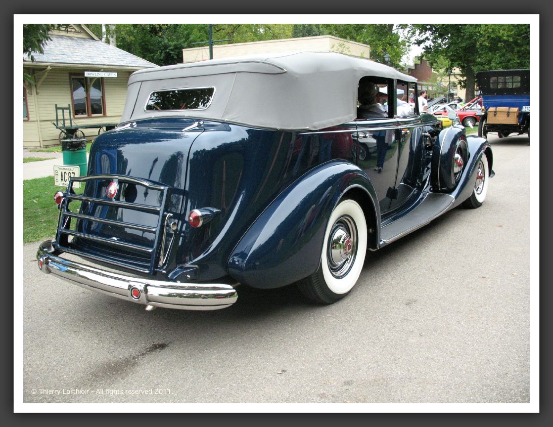 1937 Packard 1508 V-12 Conv  Sedan DaytonC 2011_218