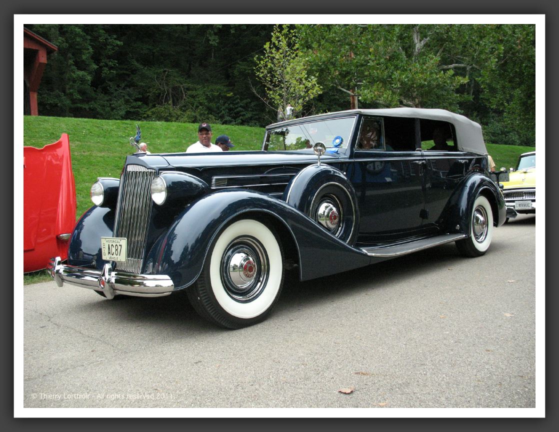1937 Packard 1508 V-12 Conv  Sedan DaytonC 2011_220